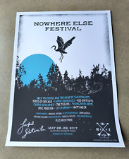 Nowhere Else Festival 2017 Poster SIGNED by Over the Rhine picture