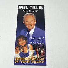 1998 Mel Tillis Theater Show Brochure Pamphlet Souvenir picture