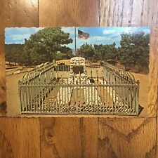 Vintage 1960’s Buffalo Bills Grave Sight Denver Colorado CO postcard picture picture