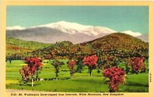Vintage Postcard- MT. WASHINGTON, INTERVALE, WHITE MOUNTAINS, N.H. picture