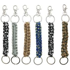 Paracord Keychain Keyrings 6 Pack for Men Boys Women Girls Teens picture