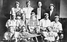 Kolbes Oleson Park Market Baseball Team Fort Dodge Iowa IA Reprint Postcard picture