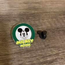 2010 Disney Official Mickey Mouse Trading Pin Green Circle Smiling Mickey Nice picture