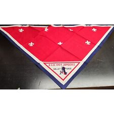 B*S*A 1964 Jamboree Valley Forge Neckerchief- National Scout Jamboree-BSA picture