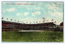 1912 Forbes Field And Base Ball Stadium Pittsburg Pennsylvania PA Postcard picture