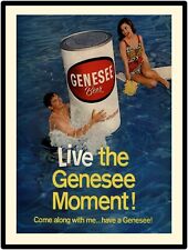 Vintage 1960s Style Genesee Beer  New Metal Sign: 