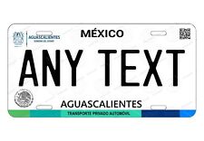 Aguascalientes 17 Mexico Personalized License Plate Novelty Auto Motorcycle bike picture