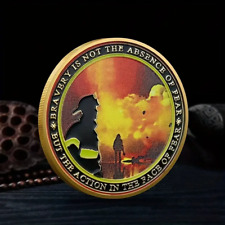 Firefighter Challenge Coin-Excellent Gift-Shipped Free from the **U.S. to U.S.** picture