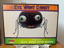 Cracker Barrel Eye Want Candy Spider Candy Dish With Bouncing Google Eyes picture
