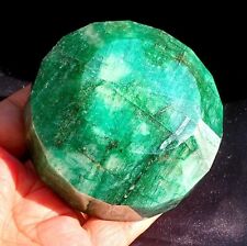 Natural Emerald Crystal Certified Round 2318 ct Big Gemstone HEALING BestQuality picture
