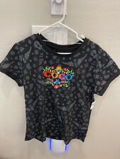 NWT Disney Parks Coco Top Womens Day Of The Dead Shirt Embroidered SZ XS picture