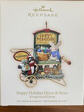 HALLMARK 2007 HOPPY HOLIDAYS DECOR AND MORE KRINGLEWOOD FARMS ORNAMENT picture