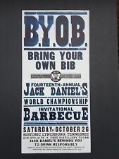 Jack Daniel's 14th Annual WORLD CHAMPIONSHIP BBQ Hatch Show Print 2002 Poster picture
