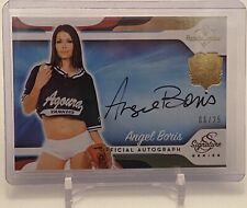 ANGEL BORIS REED BENCHWARMER PLAYBOY  AUTOGRAPH AUTO SIGNATURE SERIES CARD #6/25 picture