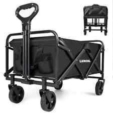 Foldable Camping Trolley, Durable Small Metal Cart For Camping Travel picture