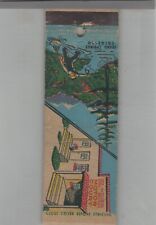 Matchbook Cover - Stripped Feature El-Ber Motor Court Idaho Springs, CO picture