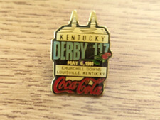 Derby 117 Coca-Cola Pin - Year 1991 picture