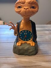 Vintage E.T. The Extra Terrestrial Clock 1982 Nelson's SEE DESCRIPTION picture