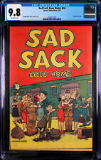 SAD SACK GOES HOME #nn (1951)  CGC (9.8) cond.  HIGHEST GRADED  GEORGE BAKER picture