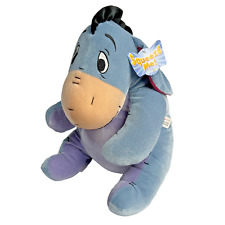 Disney Store Eeyore “Squeeze Me” Plush Original Winnie The Pooh 14” Plush  NWT picture