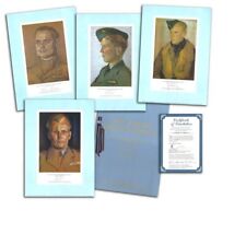 WW2 signed prints RAF Jubilee Limited Edition Bader Lacey Learoyd Cunningham picture
