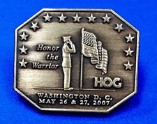 HOG Honor The Warrior Washington DC May 26 & 27 2007 Harley Davidson Rally Pin picture