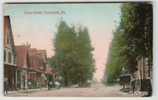 Postcard James Street View with Horse and Buggy in Torresdale, PA picture