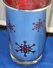 Christmas Candle Holder With Snowflakes picture