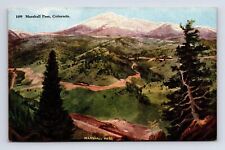 Scenic View Marshall Pass Colorado CO Postcard picture