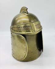 Vintage Golden Knight Helmet Ice Bucket Cooler picture
