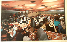 Postcard New York NY Grossinger's Resort Catskills Hotel Terrace Room c1960s picture