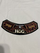 2023 HOG HARLEY DAVIDSON Owners Group Patch Badge 40 Years Anniversary picture