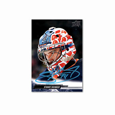 Stuart Skinner Autographed Edmonton Oilers Hockey Card picture