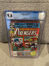 AVENGERS ANNUAL #10 CGC 9.6 2981 1ST APPEARANCE OF ROGUE KEY COMIC BOOK WHITE PG picture