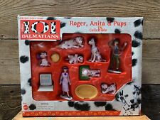 Mattel, Disney's 101 Dalmatians, Roger, Anita & Pups Collectible, NIB picture