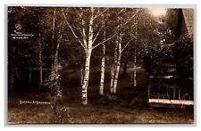 RPPC Cottages at Birchwood Wisconsin WI Northern Photo Co UNP Postcard W22 picture