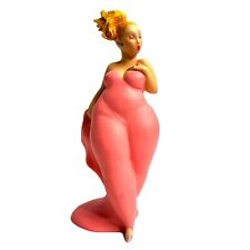 Emilio Casarotto Pink Lady Figurine Chubby Models Italy Signed Limited Edition picture