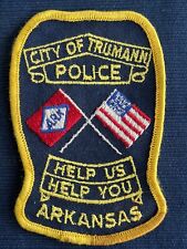 City of Trumann Police Patch Arkansas Obsolete picture