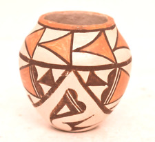 Vintage Pot Acoma Pueblo Jug Vase Southwest Polychrome Native Pottery 3