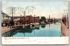 Postcard Dock Street, Schenectady NY 1906 P193 picture