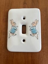 Peter Rabbit Switch Plate Covers by Wedgwood - New in Box picture