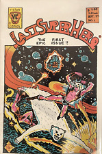 1987 Victor Comics: The Last Super Hero #1 Super RARE- Vintage Comic picture