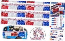8 Pcs Patriotic Parade Float Decorations for 4th of July, Including 4 Pcs  picture