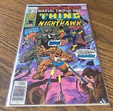 ORIGINAL The Thing And Nighthawk #34 Marvel Comics picture