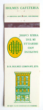 Holmes Cafeteria - New Orleans, Louisiana Restaurant 20 Strike Matchbook Cover picture
