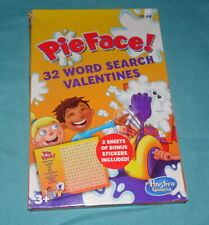PIE FACE Kids Valentines Day Cards 32 Word Search Cards + Bonus Stickers picture