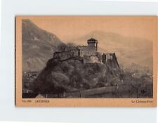 Postcard La Chateau Fort Lourdes France picture