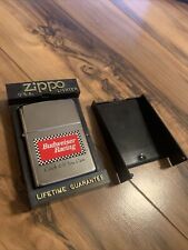 Vintage Budweiser Racing Zippo picture