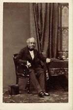 SILVY CA 1860 CDV Henry John TEMPLE or Lord PALMSTON 1st Minister UK picture