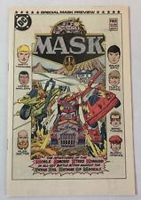 1985 Kenner M.A.S.K. promotional preview insert comic book ~ MASK picture
